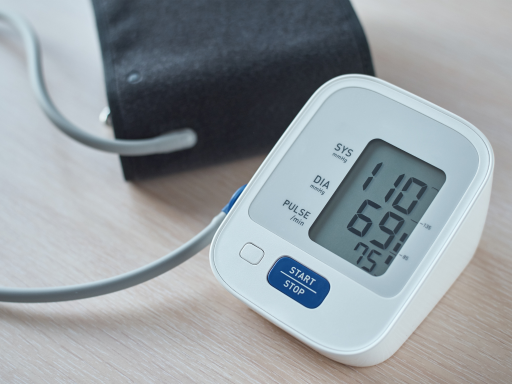 How does infrared sauna heat affect blood pressure?
